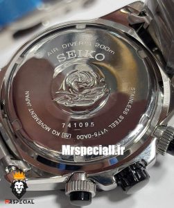 ساعت سیکو مردانه استیل کرنوگراف صفحه ابی 021315 SEIKO Air diver