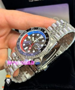 ساعت مردانه سیکو 5 جی ام تی اتوماتیک صفحه نوک مدادی 021650 SEIKO 5 GMT 