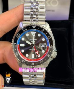 ساعت مردانه سیکو 5 جی ام تی اتوماتیک صفحه نوک مدادی 021650 SEIKO 5 GMT 