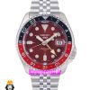 ساعت مردانه سیکو 5 جی ام تی اتوماتیک صفحه قرمز 021646 SEIKO 5 GMT