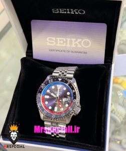 ساعت مردانه سیکو 5 جی ام تی اتوماتیک صفحه نوک مدادی 021650 SEIKO 5 GMT 