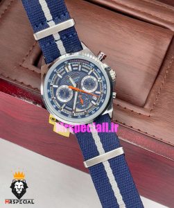 ساعت سیکو مردانه کرنوگراف بند ناتو 021135 SEIKO Chronograph 