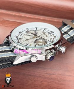 ساعت سیکو مردانه کرنوگراف بند ناتو 021137 SEIKO Chronograph