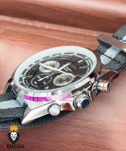 ساعت سیکو مردانه کرنوگراف بند ناتو 021136 SEIKO Chronograph 