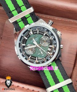 ساعت سیکو مردانه کرنوگراف بند ناتو 021138 SEIKO Chronograph 