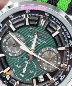 ساعت سیکو مردانه کرنوگراف بند ناتو 021138 SEIKO Chronograph 