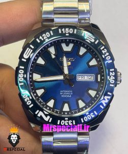 ساعت سیکو 5 اسپرت مردانه اتوماتیک صفحه ابی 020142 SEIKO 5 Sport