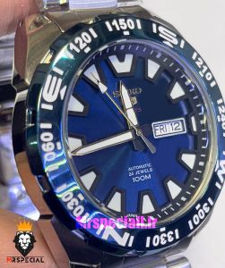 ساعت سیکو 5 اسپرت مردانه اتوماتیک صفحه ابی 020142 SEIKO 5 Sport