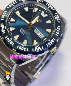 ساعت سیکو 5 اسپرت مردانه اتوماتیک صفحه ابی 020142 SEIKO 5 Sport