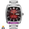 ساعت سیکو مردانه اتوماتیک چهارگوش استیل صفحه قرمز 020144 SEIKO Recraft