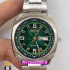 ساعت سیکو مردانه اتوماتیک استیل صفحه سبز 020150 SEIKO Recraft Automatic Silver Green Screen