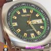 ساعت سیکو مردانه اتوماتیک استیل صفحه سبز 020150 SEIKO Recraft Automatic Silver Green Screen