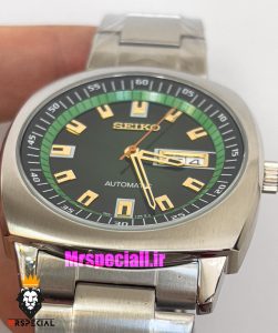 ساعت سیکو مردانه اتوماتیک استیل صفحه سبز 020150 SEIKO Recraft Automatic Silver Green Screen