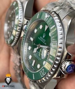 ساعت ست رولکس مردانه و زنانه ساب مارینر استیل صفحه سبز 01172 Rolex Sub mariner