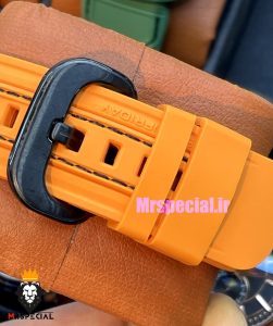 ساعت مچی مردانه سون فرایدی اتوماتیک بند رابر نارنجی SEVENFRIDAY 021407