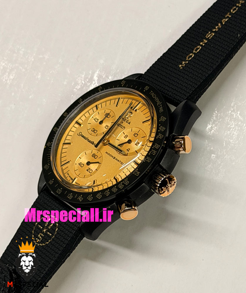 ساعت امگا سواچ ماموریت به خورشید 021678 omega&swatch moonswatch mission to the moon 1969