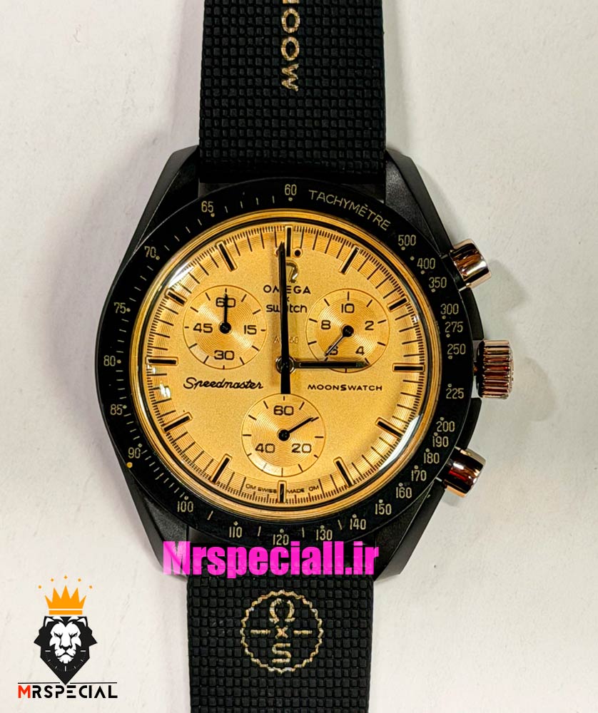 ساعت امگا سواچ ماموریت به خورشید 021678 omega&swatch moonswatch mission to the moon 1969