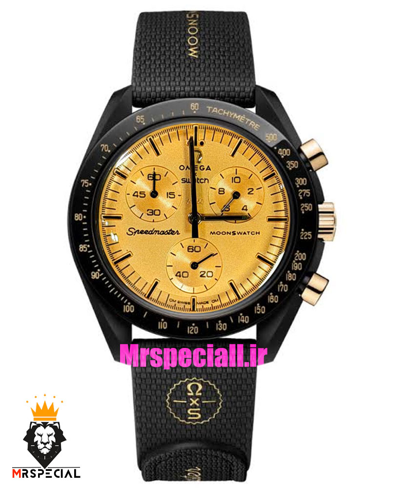 ساعت امگا سواچ ماموریت به خورشید 021678 omega&swatch moonswatch mission to the moon 1969