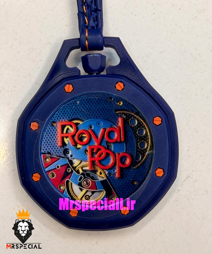 ساعت سواچ رویال پاپ سورمه ای 021607 Audemars Piguet x Swatch ORENJI HACHI