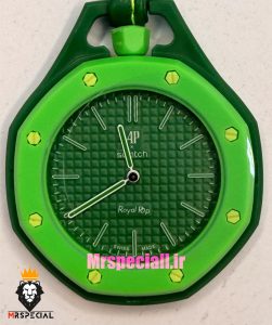 ساعت سواچ رویال پاپ سبز 021604 Audemars Piguet x Swatch GREEN EIGHT