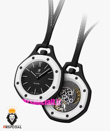 ساعت سواچ رویال پاپ مشکی 021605 Audemars Piguet x Swatch OCHO NEGRO