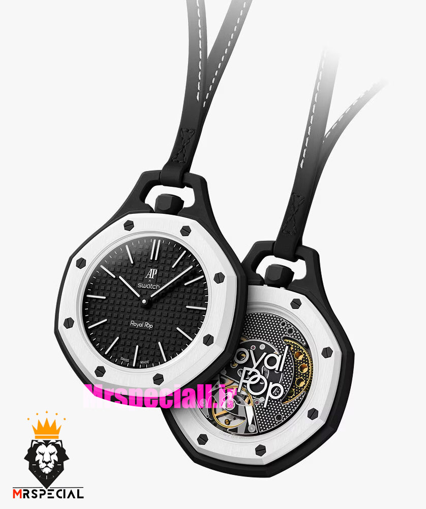 ساعت سواچ رویال پاپ مشکی 021605 Audemars Piguet x Swatch OCHO NEGRO