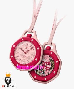 ساعت سواچ رویال پاپ صورتی قرمز 021603 Audemars Piguet x Swatch OTTO ROSSO