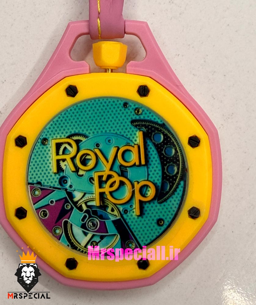 ساعت سواچ رویال پاپ صورتی 021606 Audemars Piguet x Swatch OTG ROZ