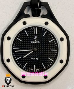 ساعت سواچ رویال پاپ مشکی 021605 Audemars Piguet x Swatch OCHO NEGRO