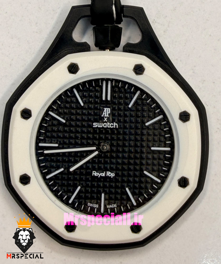 ساعت سواچ رویال پاپ مشکی 021605 Audemars Piguet x Swatch OCHO NEGRO