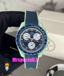 ساعت مچی امگا سواچ مدل مأموریت به زمین OmegaSwatch Moonswatch 021020 