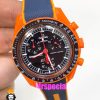 ساعت امگا سواچ مدل گدازه های زمین OmegaSwatch Moonswatch Earth LAVA 021025