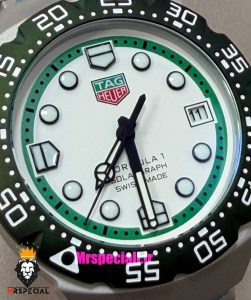ساعت تگ هویر مردانه سولارگراف اتوماتیک استیل صفحه سفید Tag heuer Solargraph 021568