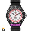 ساعت تگ هویر مردانه سولارگراف اتوماتیک بند رابر مشکی صفحه سفید Tag heuer Solargraph 021569