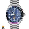 ساعت تگ هویر مدل فرمول 1 بند استیل کرنوگراف صفحه ابی TAG HEUER Formula 1 021248