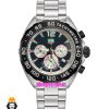 ساعت تگ هویر مدل فرمول 1 بند استیل کرنوگراف صفحه مشکی TAG HEUER Formula 1 021250