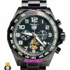 ساعت تگ هویر مدل فرمول 1 بند استیل مشکی کرنوگراف صفحه مشکی TAG HEUER Formula 1 021251