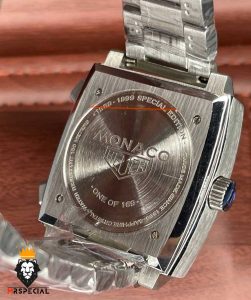 ساعت مچی مردانه تگ هویر موناکو استیل کرنوگراف صفحه قرمز Tag heuer Monaco 8661