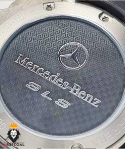 ساعت تگ هویر مردانه مرسدس بنز کرنوگراف بند رابر صفحه مشکی TAG HEUER Grand Carrera SLS 0828