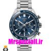 ساعت تگ هویر مردانه مدل کررا استیل کرنوگراف صفحه ابی Tag Heuer Carrera TG 01121