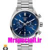 ساعت تگ هویر مردانه مدل کررا کرنوگراف استیل صفحه ابی Tag Heuer Carrera TG 02070