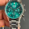 ساعت تگ هویر مردانه مدل کررا کرنوگراف استیل صفحه سبز Tag Heuer Carrera TG 01927 - تصویر 5