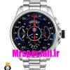 ساعت تگ هویر مردانه مدل مرسدس بنز کرنوگراف استیل صفحه مشکی 0830 TAG HEUER Grand Carrera SLS