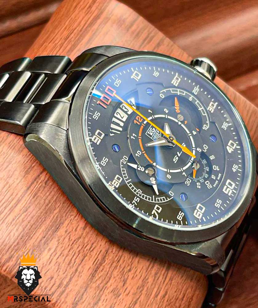 ساعت مردانه تگ هویر مرسدس بنز مشکی صفحه مشکی 0831 TAG HEUER Grand Carrera SLS