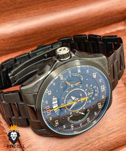 ساعت مردانه تگ هویر مرسدس بنز مشکی صفحه مشکی 0831 TAG HEUER Grand Carrera SLS