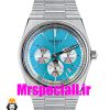 ساعت تیسوت مردانه کرنوگراف استیل صفحه تیفانی 02067 TISSOT PRX