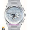 ساعت تیسوت مردانه مدل پی ار ایکس استیل کرنوگراف صفحه سفید 021398 TISSOT PRX