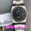 ساعت تیسوت مدل پی ار ایکس مردانه کوارتز استیل صفحه مشکی 020793 TISSOT PRX