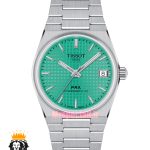 ساعت تیسوت زنانه مدل پی ار ایکس کوارتز استیل صفحه تیفانی 021627 TISSOT PRX