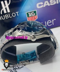 ساعت تیسوت مردانه استیل کوارتز صفحه ابی 021463 TISSOT 